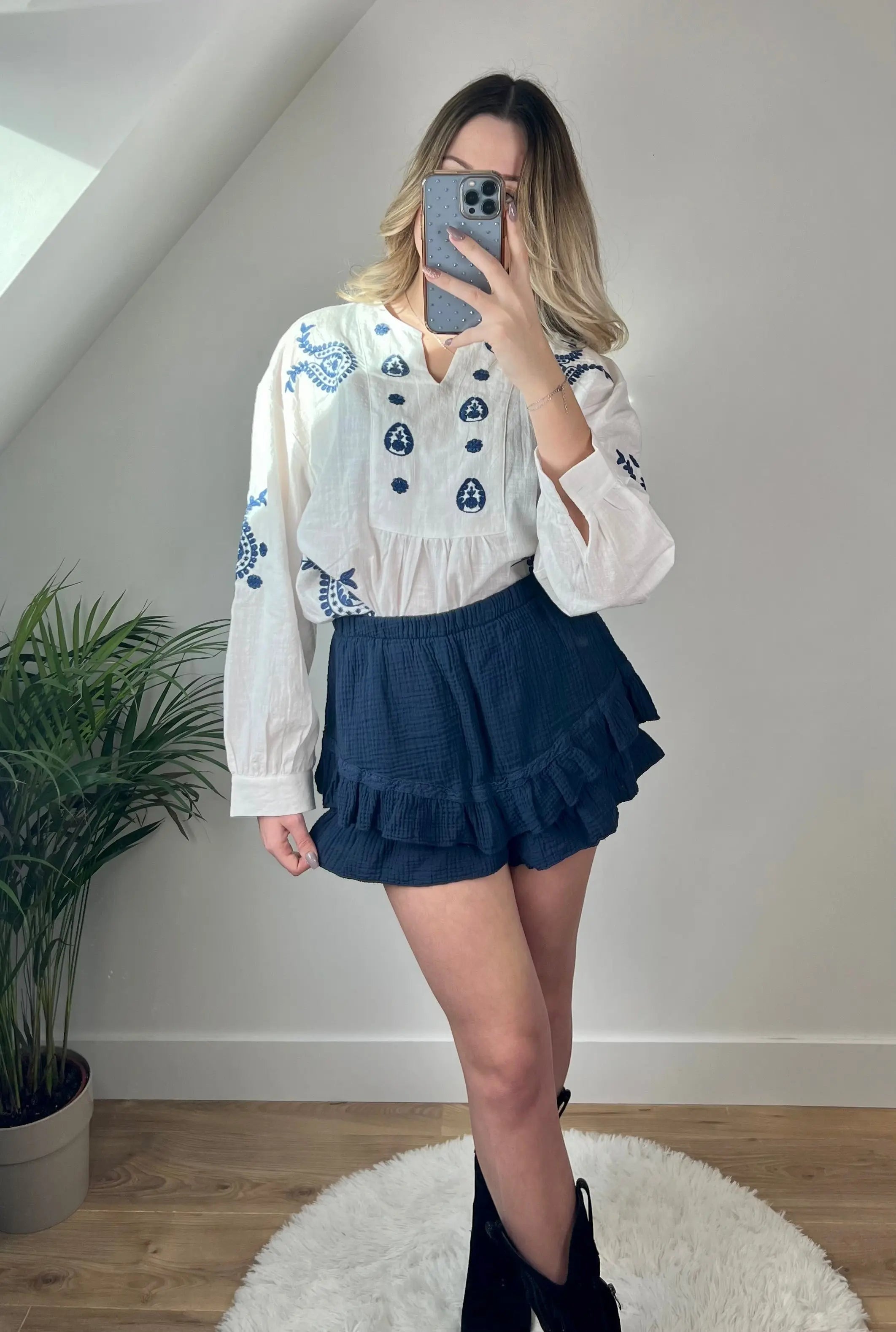 Blouse Santorini Bleu