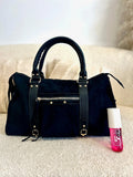 Sac Elsa suédine noir XXL