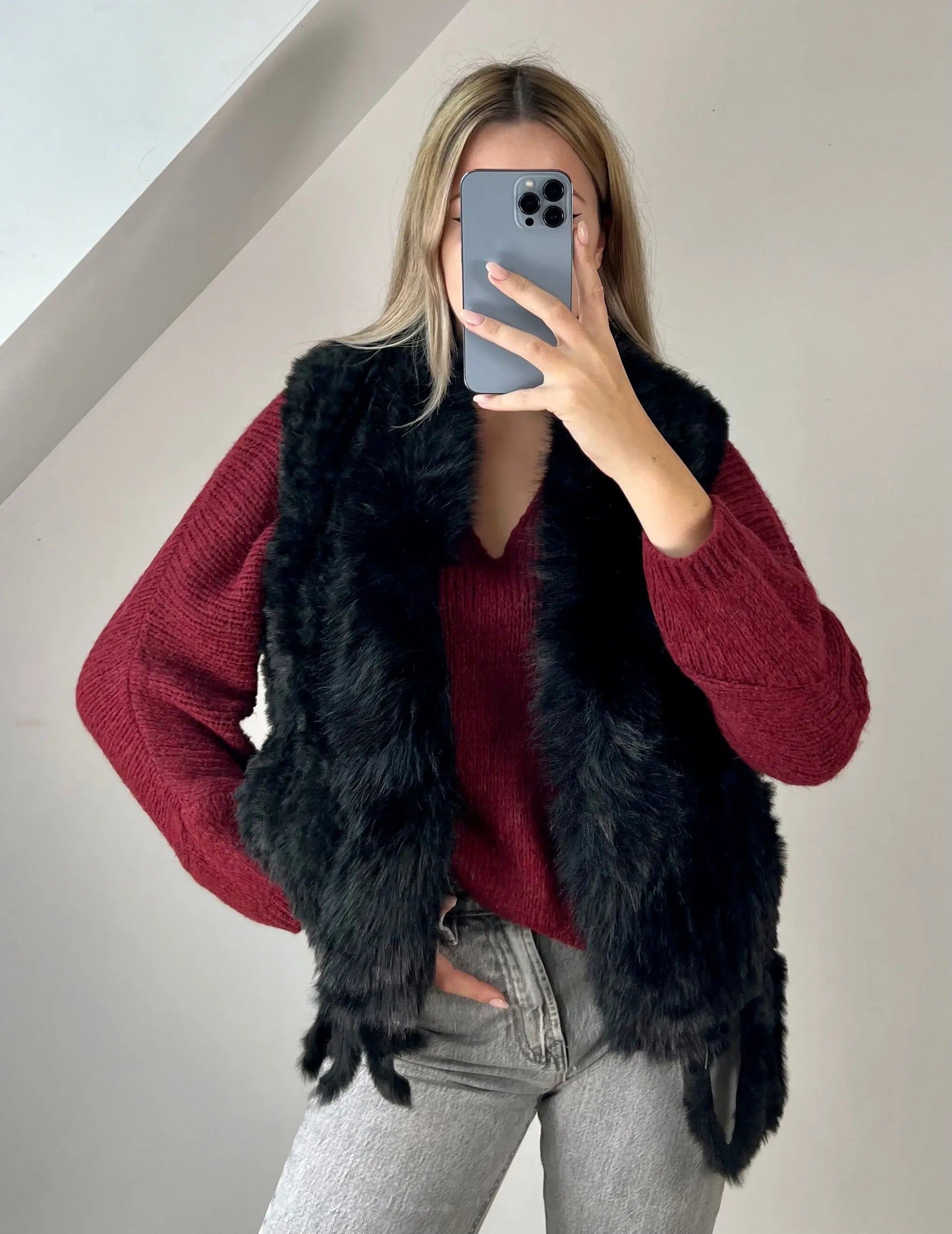 Fourrure Julia noir