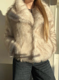 Fourrure Lili-rose beige