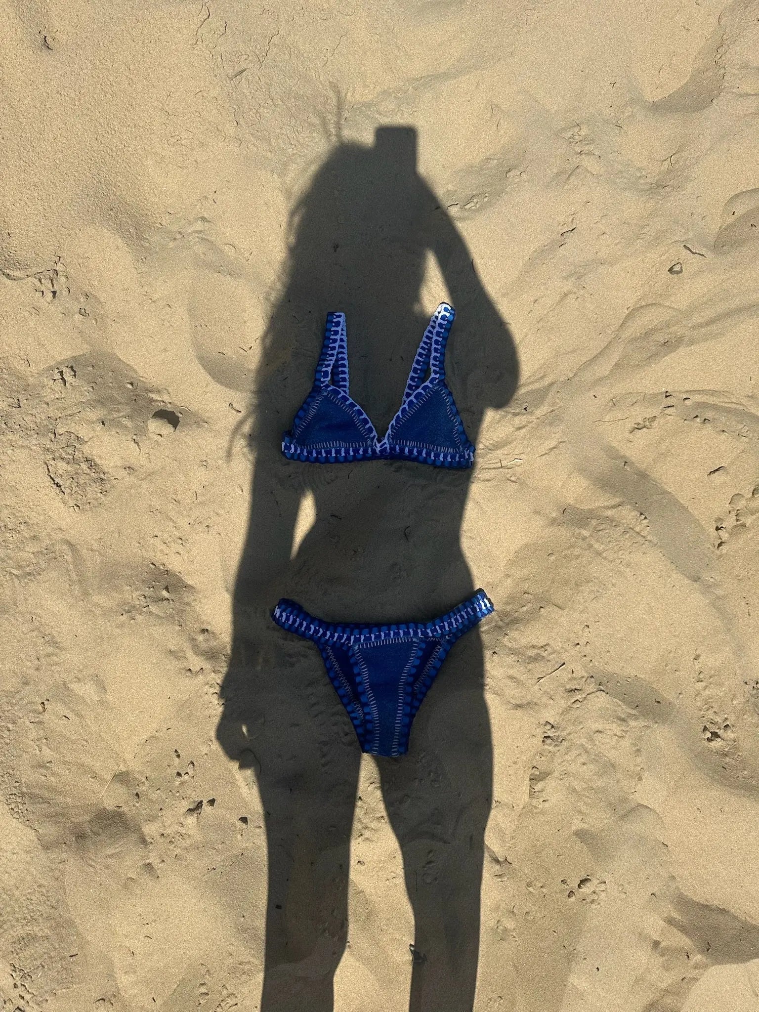 Maillot Camélia Bleu haut