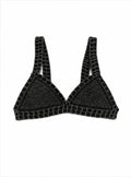 Maillot Camélia Noir haut