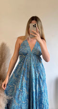 Robe Sophia bleu 2