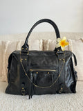 Sac Mila paillettes noir XXL