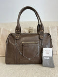 Sac Nina brillant taupe