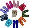 Tongs à paillettes