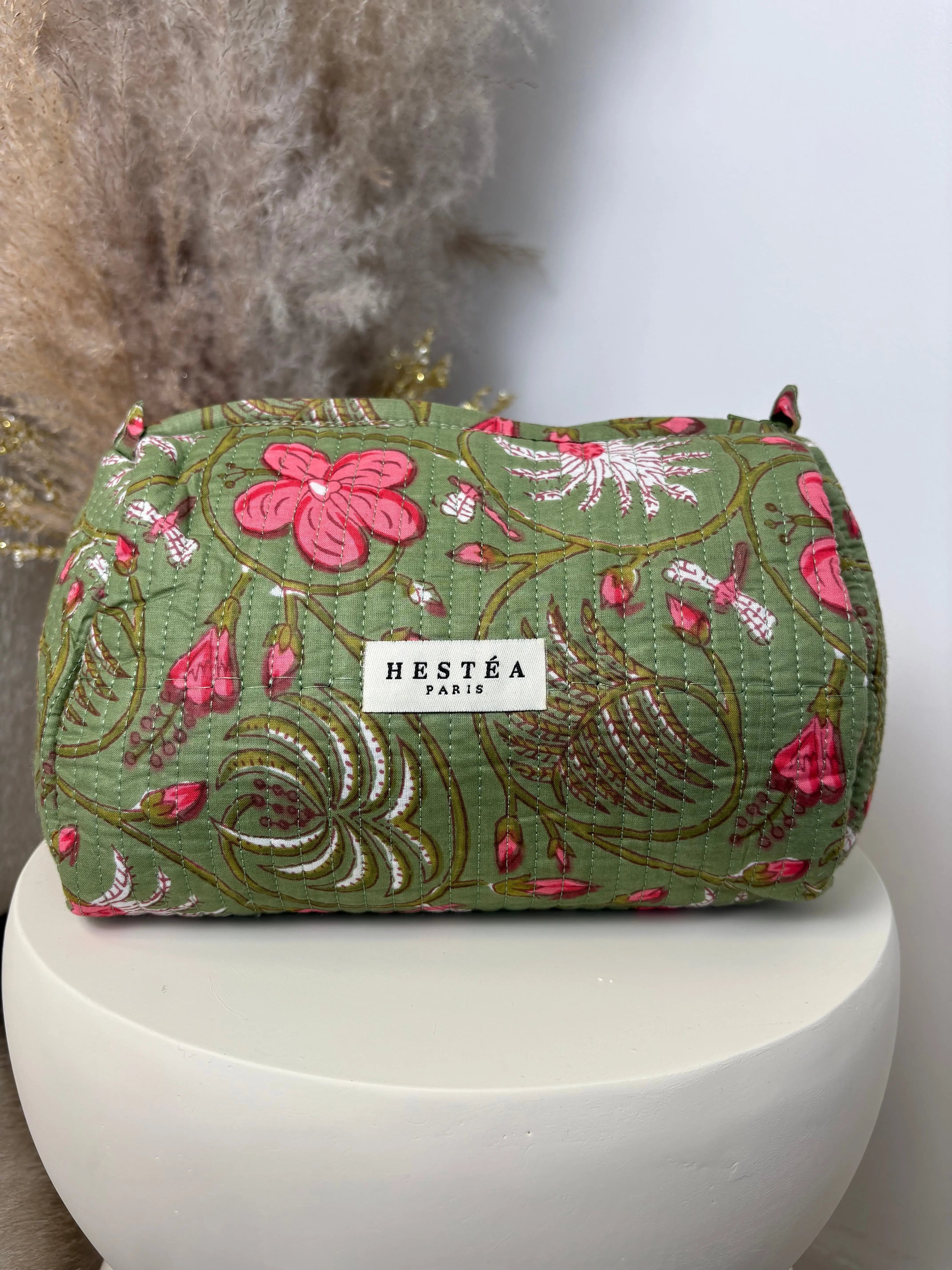 Trousse bohème Alba verte